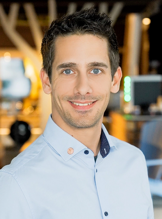 Patrick Pomp, Mitarbeiter der Roeren Holzdienstleistungs GmbH, Porträtfoto