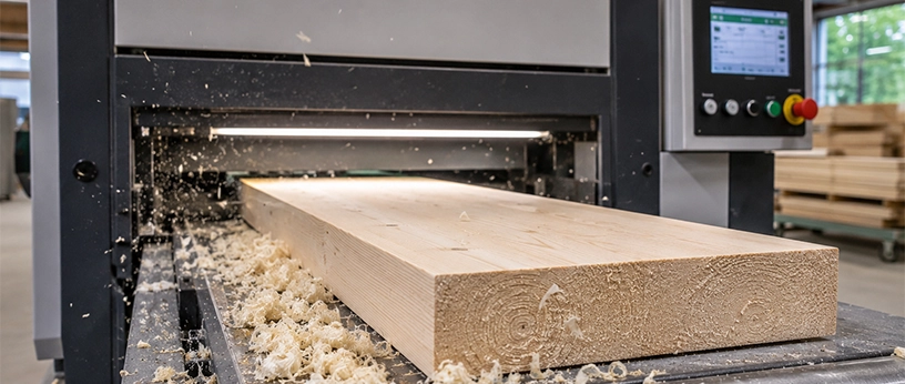 Exakte Hobelarbeiten für maßhaltige Bauteile: glatte Oberflächen, saubere Kanten und perfekte Weiterverarbeitung.